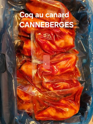 Image de Coq au canard  canneberge